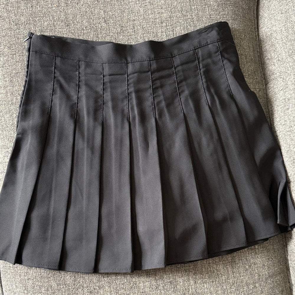 Black Pleated Women’s Skirt